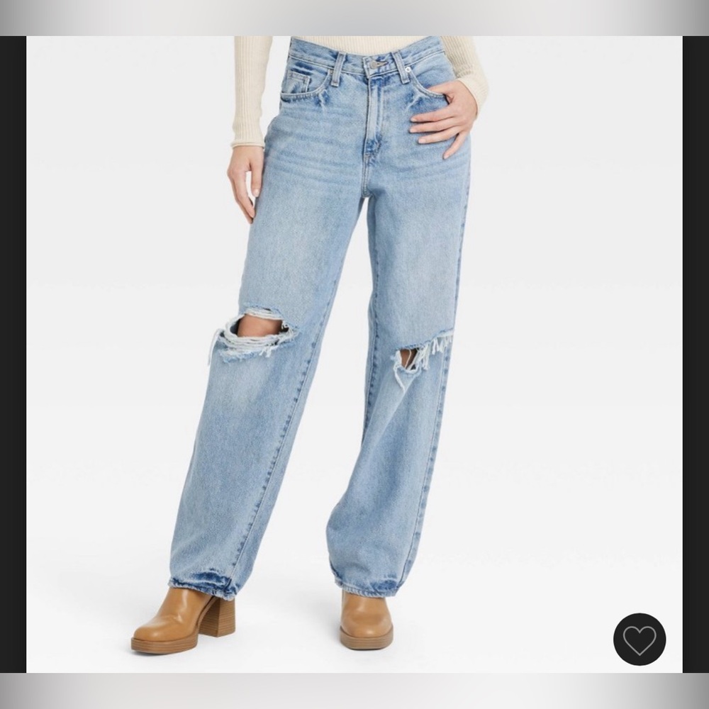 Universal Thread 90s Baggy mid rise Wide Leg Jeans